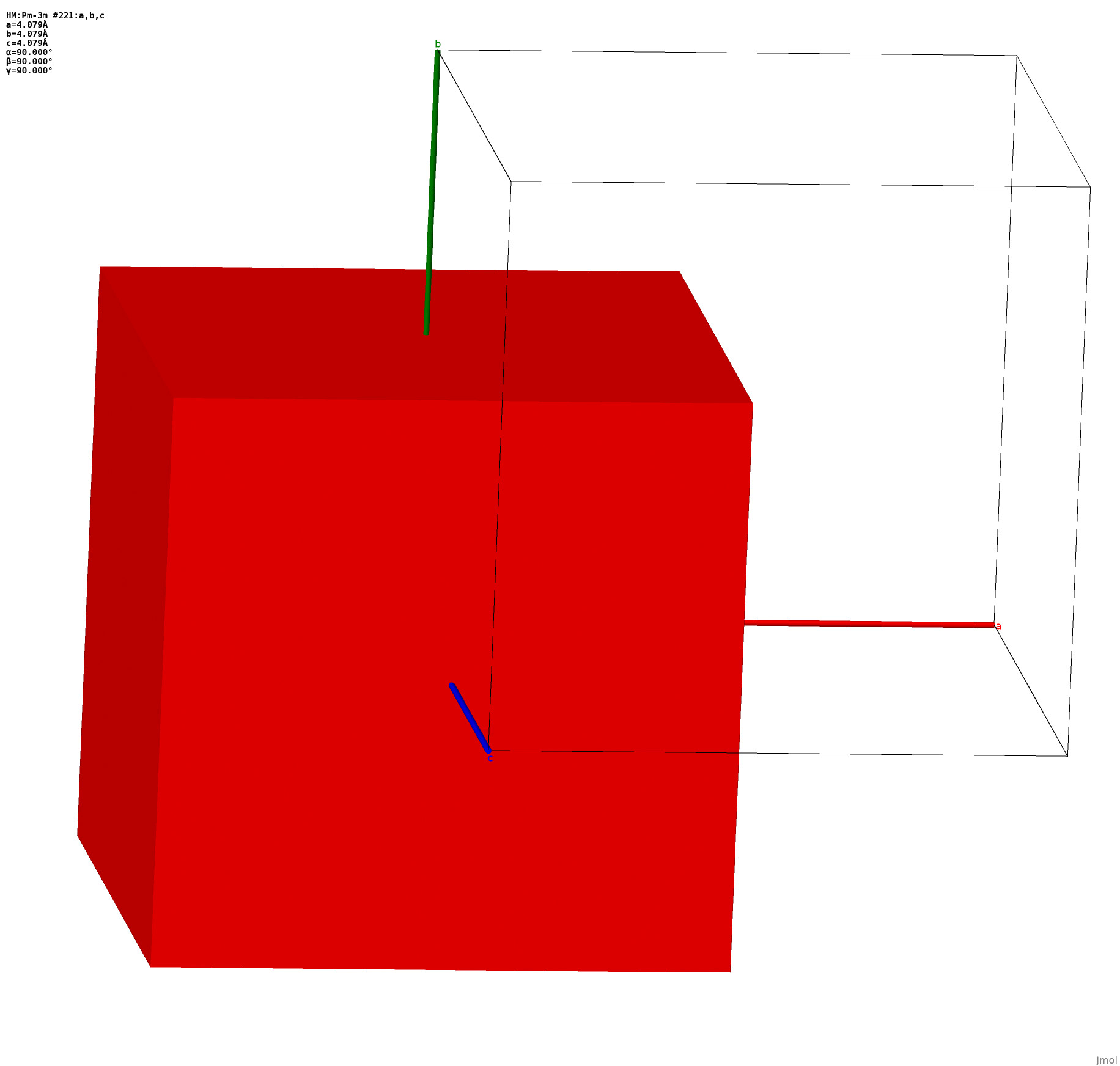 Wigner-Seitz cell for a
		trigonal/cubic system