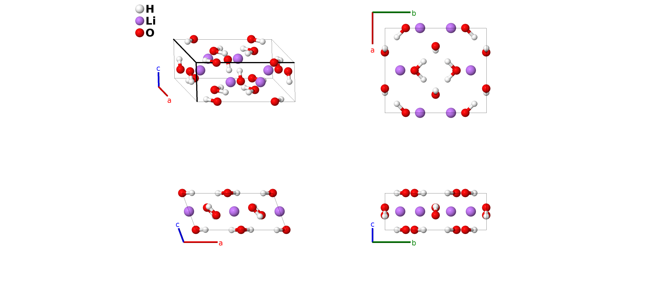 LiOH$\cdot$H$_{2}$O ($B36$) Structure: A3BC2_mC24_12_ij_g_hi-001